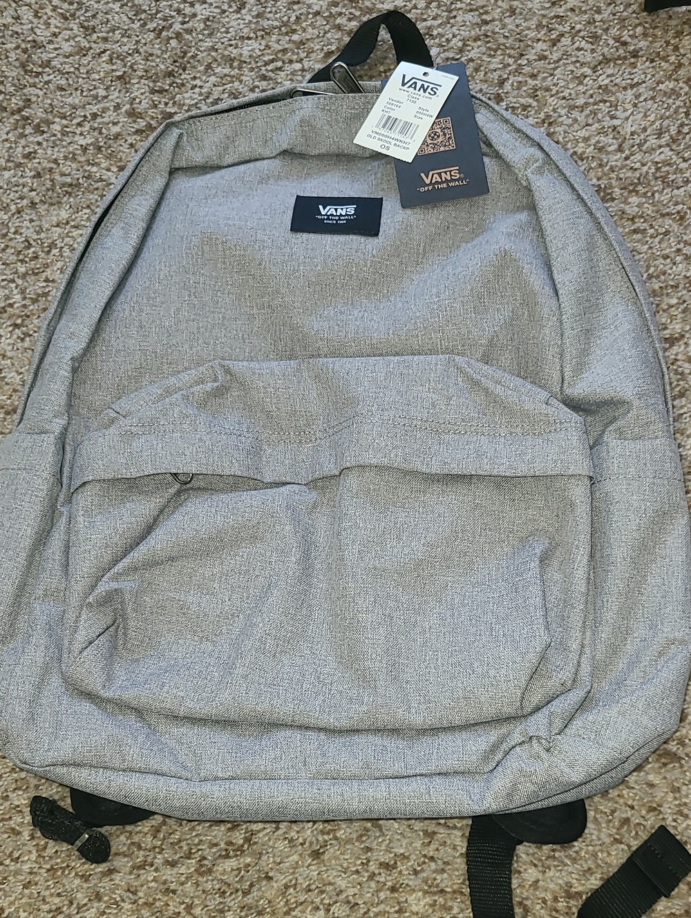 Vans Heather Gray Everyday Backpack